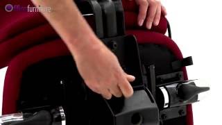 How to assemble an iTask 24 Hour Office Chair from OfficeFurnitureOnlinecouk [upl. by Aicirpac]