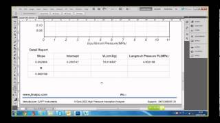 high pressure CH4 sorption analysis report with coal sample for Virginia Tech [upl. by Nairadal]