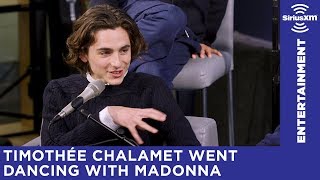 Timothée Chalamets First Time Meeting Andy Cohen [upl. by Hannasus]