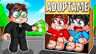 Adoptado por una Familia MILLONARIA en Roblox [upl. by Tristan]