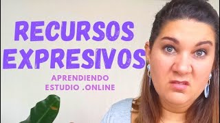 Recursos LITERARIOS o EXPRESIVOS ✒🧾 explicación con ejemplos [upl. by Mcarthur431]