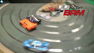 Slotcars BRM GT amp Classic Track 1 ProTrack Scaleauto [upl. by Idnyl]