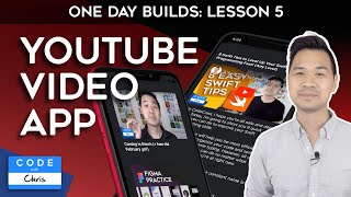 How To Make a YouTube App  Lesson 5  One Day Build [upl. by Keslie168]