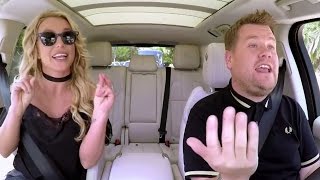 Britney Spears Sings quotToxicquot In Carpool Karaoke Sneak Peek [upl. by Yvi282]