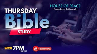 HOUSE OF PEACE BIBLE STUDY07112024 [upl. by Idnat998]