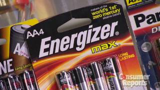 AA Batteries Which perform best in Consumer Reports tests 2011  Consumer Reports [upl. by Yrelav]