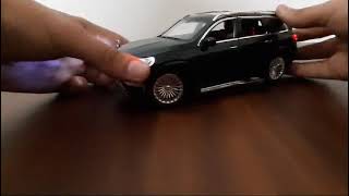 Mercedes Gls 600 Maybach  scale model of Gls  black colour [upl. by Mahgem801]