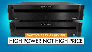 The MORE AFFORDABLE Emotiva To Buy BasX A1 Review  EMOTIVA REVIEW [upl. by Nylqcaj466]