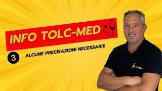 INFO TOLC MED N3  Alcune precisazioni necessarie [upl. by Nifares]