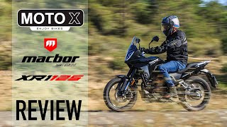 Review  Teste Macbor Montana XR1 125 [upl. by Hertha]