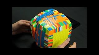 Solving the Biggest Rubiks Cube in the World  17x17x17 Cube [upl. by Virgel823]