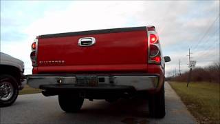 2006 Silverado 43 with Flowmaster 40 Series Before and After HD [upl. by Nikoletta994]