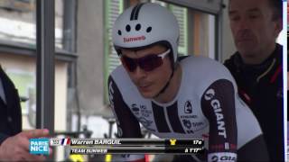 Warren Barguil  Stage 4 Beaujeu  Mont Brouilly  ParisNice 2017 [upl. by Assylem]