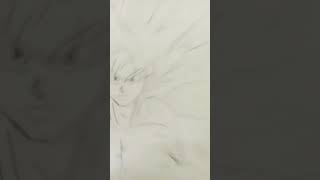 Drawing Goku God Great Ape Oozarshorts [upl. by Camarata]