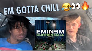 Eminem MOST Outta Pocket Song Fack  REACTION [upl. by Ahsircal980]