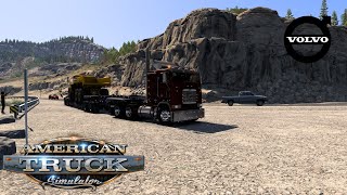 Volvo Articulated Hauler  American Truck Simulator [upl. by Sama]