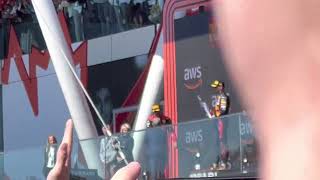 Podium Cermony  2022 Canadian Grand Prix live [upl. by Assiralk817]