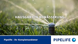 Automatische Gartenbewässerung von Pipelife [upl. by Htiekal]