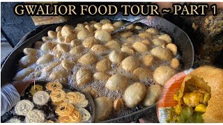 GWALIOR FOOD TOUR  Best Places For BREAKFAST 😃 PART  1 [upl. by Eentruoc]