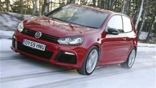 VW Golf R  DSG versus manual by autocarcouk [upl. by Blackman]