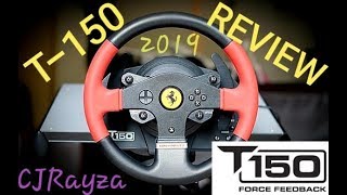 Thrustmaster T150 Review for PC PS4 2019 [upl. by Casandra611]