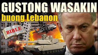 GRABE Ito Pala Balak ng Israel Wasakin Ang Buong Lebanon [upl. by Esli656]