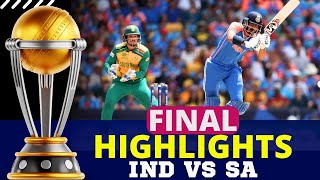 India Vs South Africa T20 WC Final HIGHLIGHTS  India Vs South Africa HIGHLIGHTS  IND VS SA FINAL [upl. by Gavrielle]