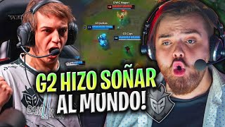 EL AÑO QUE G2 HIZO SOÑAR AL MUNDO CON EUROPA CASTEO IBAI  DWG vs G2 CUARTOS DE FINAL WORLDS 2019 [upl. by Bautram]