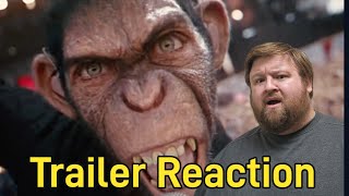 Better Man Official Teaser Trailer Reaction Robbie Williams [upl. by Lutim]