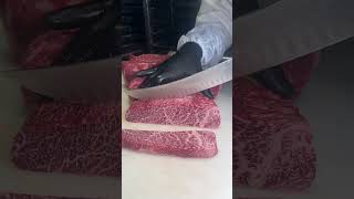 Wagyu Denver Steaks Zabuton wagyu zabuton steak [upl. by Whitman]