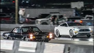 Boosted Mustang Finds it Limits stock Fuel System So close to the 9s [upl. by Niels]