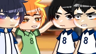 kageyamas past teammates  hinata react to the future gacha club  gc  gcrv  haikyuu [upl. by Antonina]