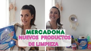 NUEVOS productos de LIMPIEZA MERCADONA y MÁS [upl. by Junna]