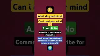 ChallengePro7 Ep153  what do you think  Can I read your mind [upl. by Akelahs]