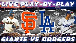 San Francisco Giants vs Los Angeles Dodgers  Live PlayByPlay amp Reactions [upl. by Ecirtel]