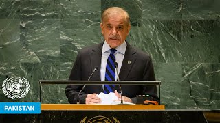 🇵🇰 Pakistan  Prime Minister Addresses United Nations General Debate 79th Session  UNGA [upl. by Nimad]