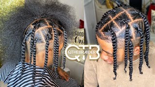 QTHEBRAIDER HOW TO Juicy Twists NO WATER [upl. by Maudie]