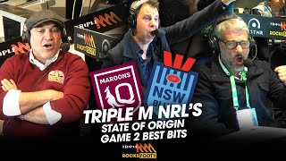 State Of Origin Game II 2024 Highlights  Triple M NRL [upl. by Eerot]