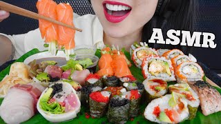 ASMR SUSHI THAILAND EDITION EATING SOUNDS NO TALKING  SASASMR [upl. by Oibaf754]