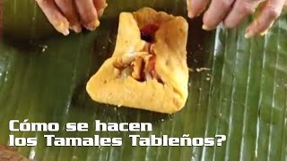 Cómo hacer Tamales Panameños Tableños [upl. by Atnauq]