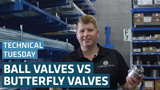 Ball Valves vs Butterfly Valves  Technical Tuesday [upl. by Candida]