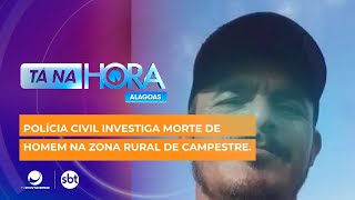 Polícia Civil investiga morte de homem na zona rural de Campestre [upl. by Refinneg]