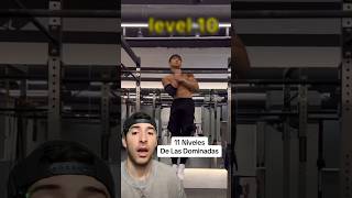 11 Niveles De Las Dominadas viral calisthenics fitness [upl. by Geoffrey]