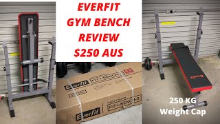 Everfit Gym Bench Review  Home Gym Equipment  Available at Amazon Website [upl. by Gwendolen880]