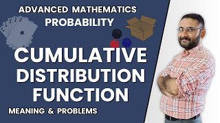 Cumulative Distribution function  CDF  Numericals  Probability Distribution problems  Btech Bsc [upl. by Springer]