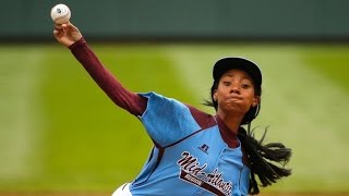 Mone Davis  Little League World Series Pitching Sensation [upl. by Edlyn]