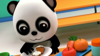 baby bao panda  one day with baby bao panda  original song  nursery rhymes  baby rhymes [upl. by Annatnom]