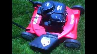 20in MTD Side Discharge Push Mower [upl. by Arri]