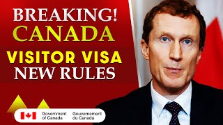 BREAKING Canada Visitor Visa New Rules  Canada Visitor Visa Latest Update [upl. by Eriam]