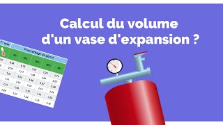 Calcul du volume dun vase dexpansion [upl. by Nnayllas]